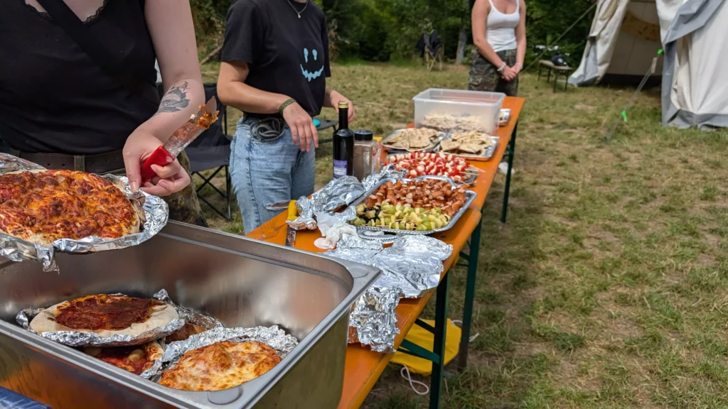 Essensbuffet